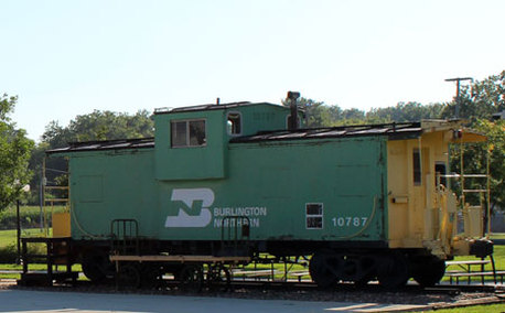 Picture of Shelby County Rock Island Depot train