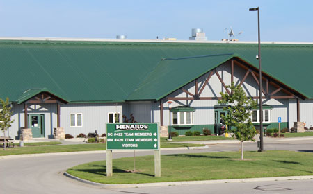 Picture of Menard's Administration offices