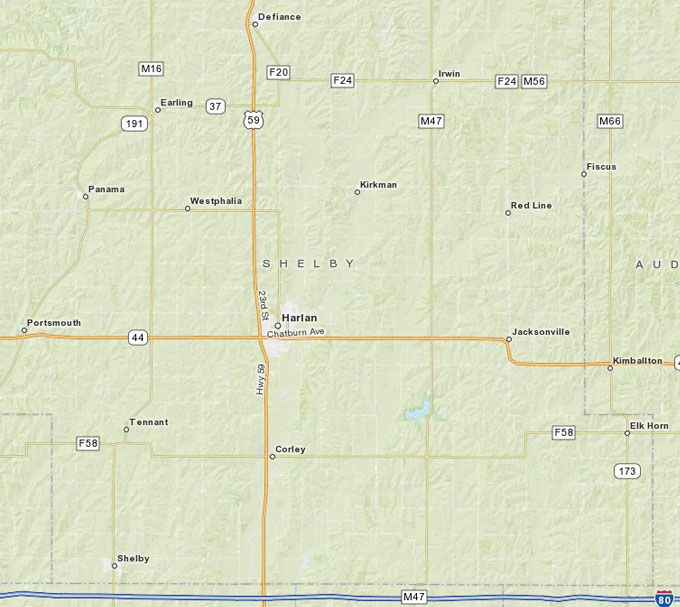 County Map.